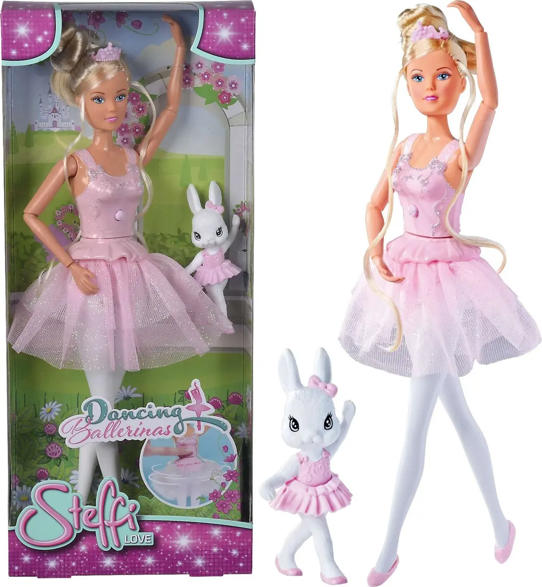 Leļļu SIMBA Steffi Love dancing Ballerinas