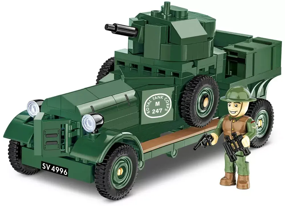 Cobi Rolls-Royce Armoured Car 1920 Pattern Mk I набор Photo 3