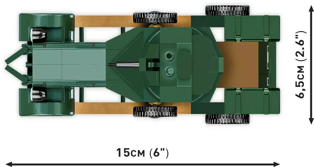 Cobi Rolls-Royce Armoured Car 1920 Pattern Mk I набор Photo 5