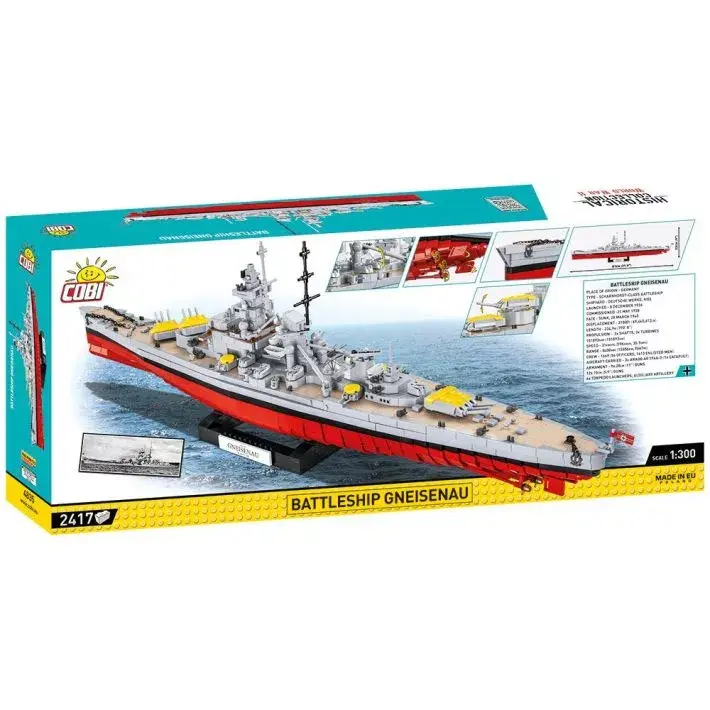 Building set COBI Battleship Gneisenau Photo 9