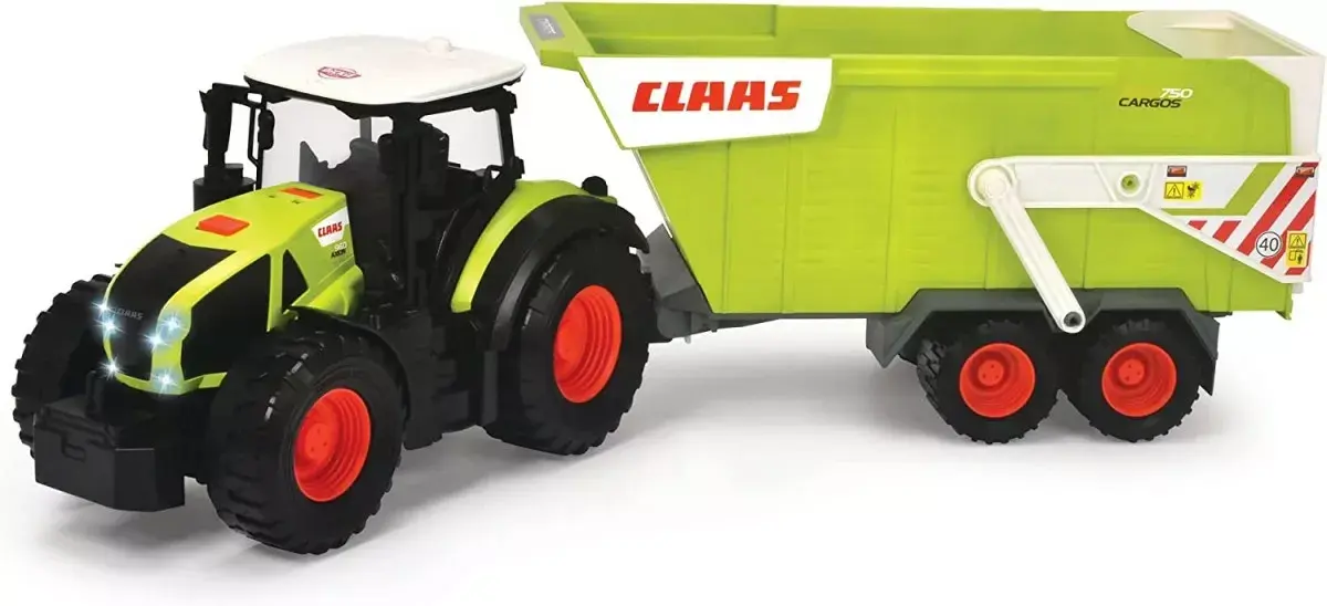 Rotaļu traktors ar piekabi Dickie CLAAS Farm 203739004 Photo 2