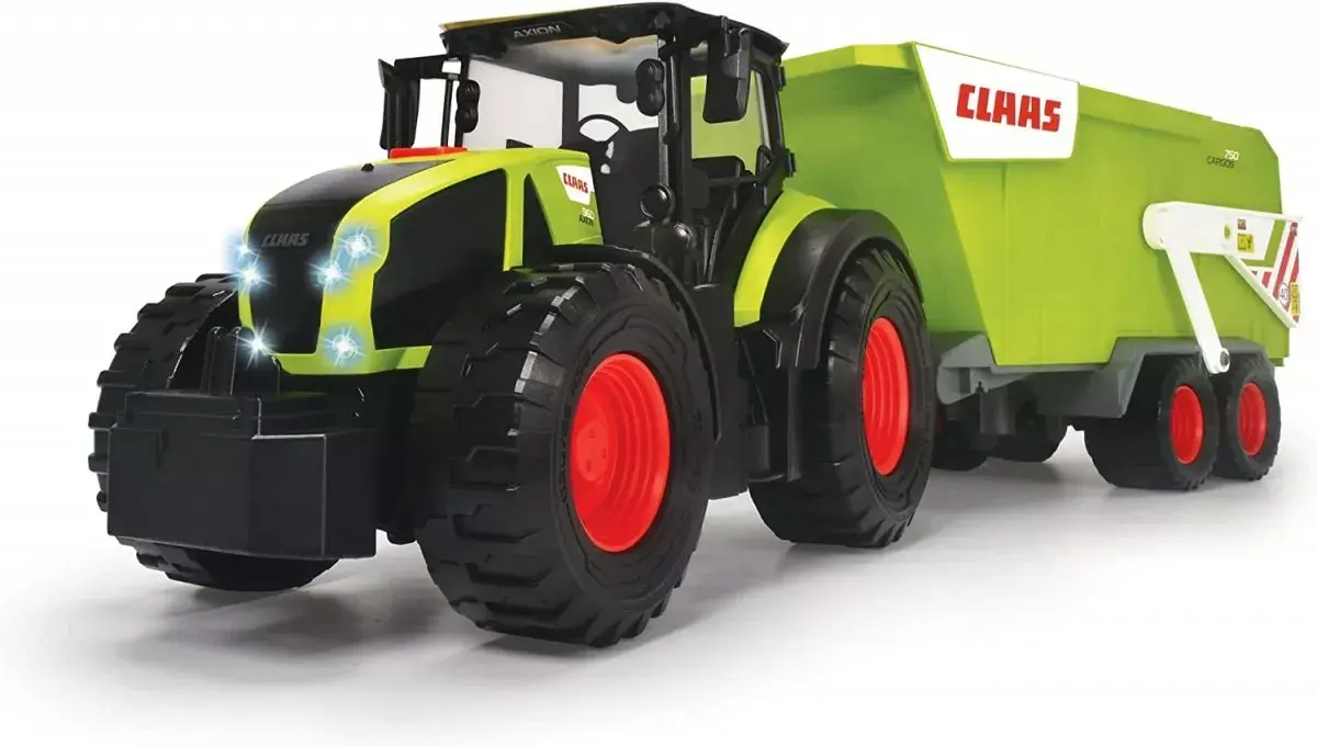 Rotaļu traktors ar piekabi Dickie CLAAS Farm 203739004 Photo 3