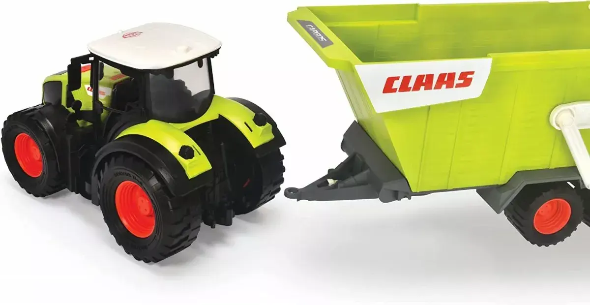 Rotaļu traktors ar piekabi Dickie CLAAS Farm 203739004 Photo 4