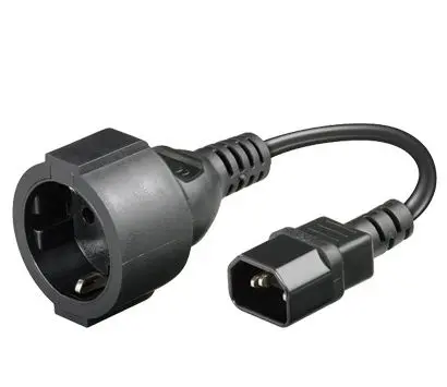 Strāvas kabelis MicroConnect PE130075 C14 savienotājs