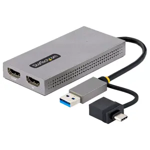 Адаптер USB на два HDMI StarTech.com 4K30Hz 1080p USB A/C