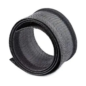 Kabeļu apvalks StarTech.com WKSTNCMFLX 10ft Melns 1.2"