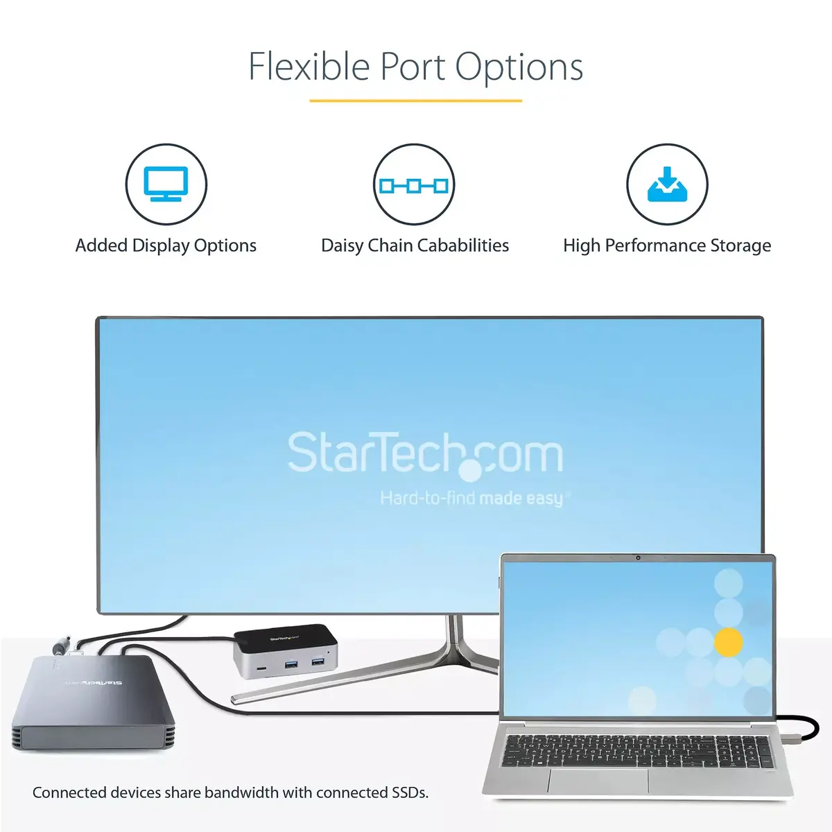 SSD korpuss StarTech.com 4 Bay Thunderbolt 3 NVMe Photo 11