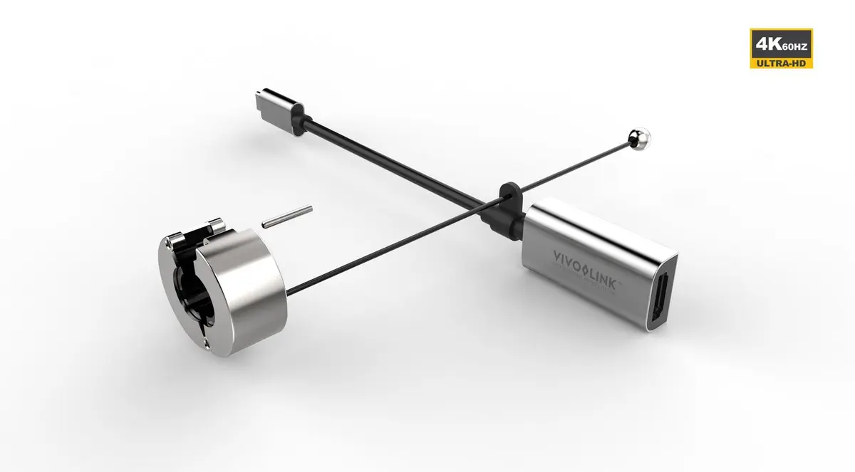 Video kabeļa adapteris VivoLink PROADRING4S USB