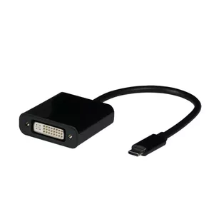 EFB Elektronik EBUSBC-DVI video cable adapter 0.15 m USB Type-C Black
