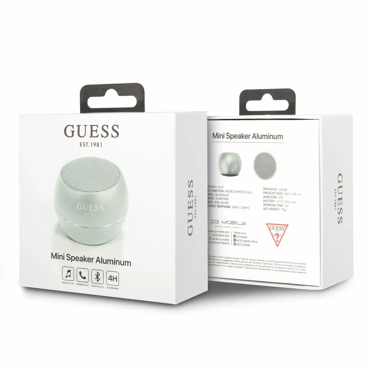 Портативная колонка Guess Mini GUWSALGEG Photo 4