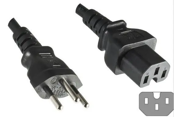 Strāvas kabelis MicroConnect PE160518 Type J
