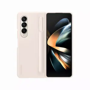 Mobile phone cover Samsung for Galaxy Z Fold4 EF-OF93PCUEGWW — Sand, desktop stand
