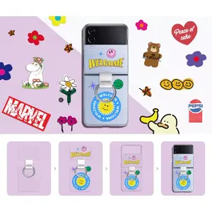 Izceliet savu stilu ar uzlīmēm Galaxy Z Flip4 vāciņā