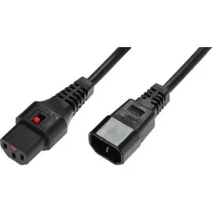 Power Cable Microconnect PC1022 Black 3m C14 C13 Coupler