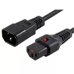 Power cable Microconnect PC1024 Black 1 m C13 C14 coupler