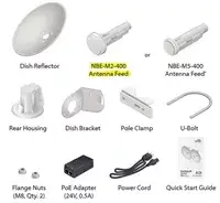 UBIQUITI PowerBeam M2 2.4 GHz āra CPE Photo 2