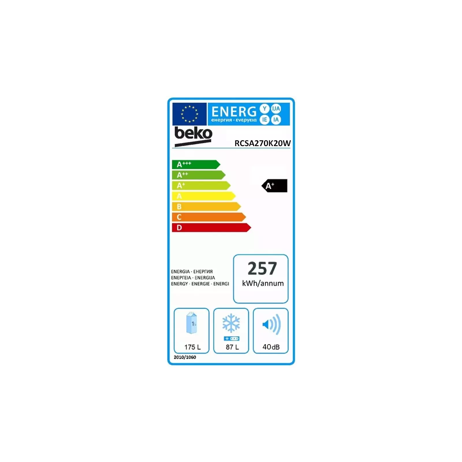 BEKO RCSA270K20W Photo 4