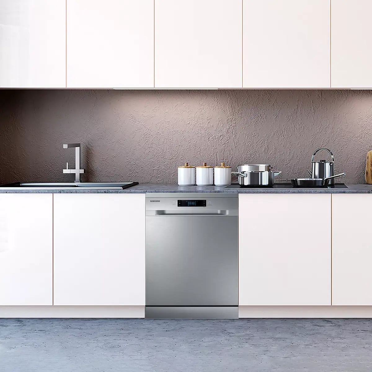 Trauku mazgājamā mašīna Samsung DW60M6050FS Photo 3