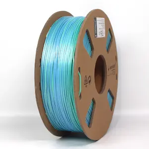 Филамент для 3D-печати Gembird 3DP-PLA-SK-01-BG — PLA 1,75 мм, 1 кг, синий/зелёный