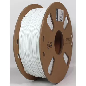 3D drukas materiāls Gembird 3DP-PLA-FL-01-W Polilaktīda PLA Balts 1 kg