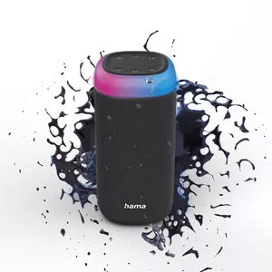 Stereo Portable Speaker Hama Shine 2.0 Black