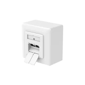 Socket outlet 2 x RJ-45 Hama 00300029 Networking cable category 6a White