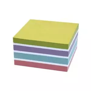 Sticky Notes KORES N47463 recycled pastel notes 75×75 mm, 450 sheets