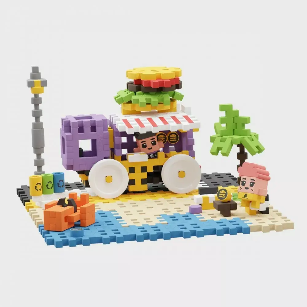 Marioinex Blocks Waffle mini Food Truck 904244 Photo 10