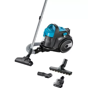 Пылесос цилиндрический Bosch Serie 2 BGS05X240 — 700 Вт, безмешковый 1,5 л, EPA 12, радиус 9 м, телескопическая труба из нержавеющей стали