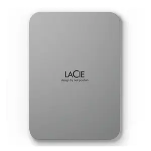 Seagate LaCie Mobile Drive External Hard Drive 1 TB USB Type-C 3.2 Gen 1 Silver STLP1000400