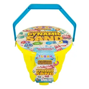 Детский кинетический песок Tuban DYNAMIC SAND SET BEACH Многоцветный