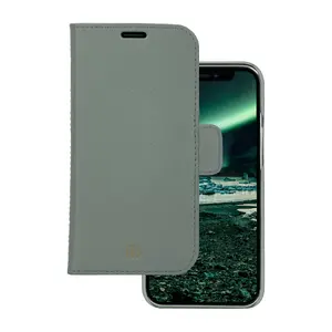 Чехол-книжка dbramante1928 New York для iPhone 13 Pro, зелёный, 3 слота для карт, подходит для 6.1" (15.5 см)