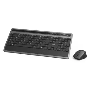 Hama KMW-600 keyboard Mouse included RF Wireless QWERTZ German Anthracite, Black