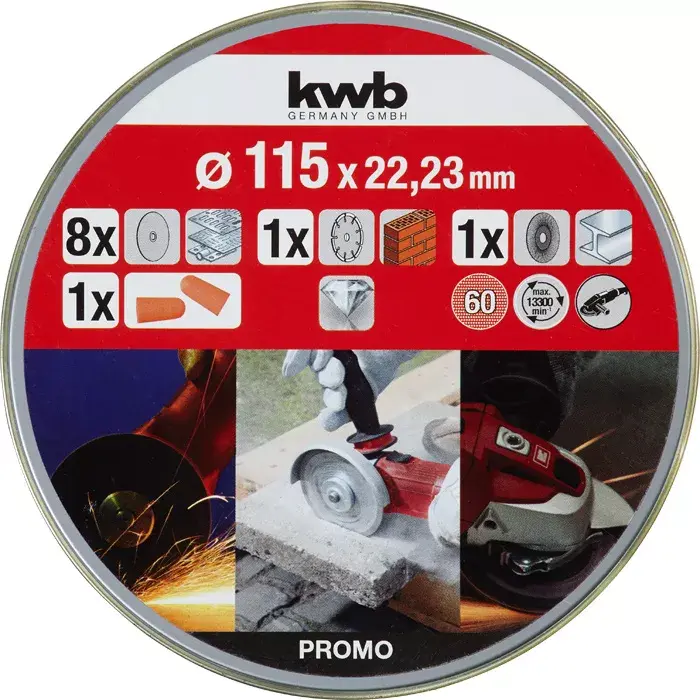 Griešanas disks KWB 712041 sākuma komplekts Photo 2