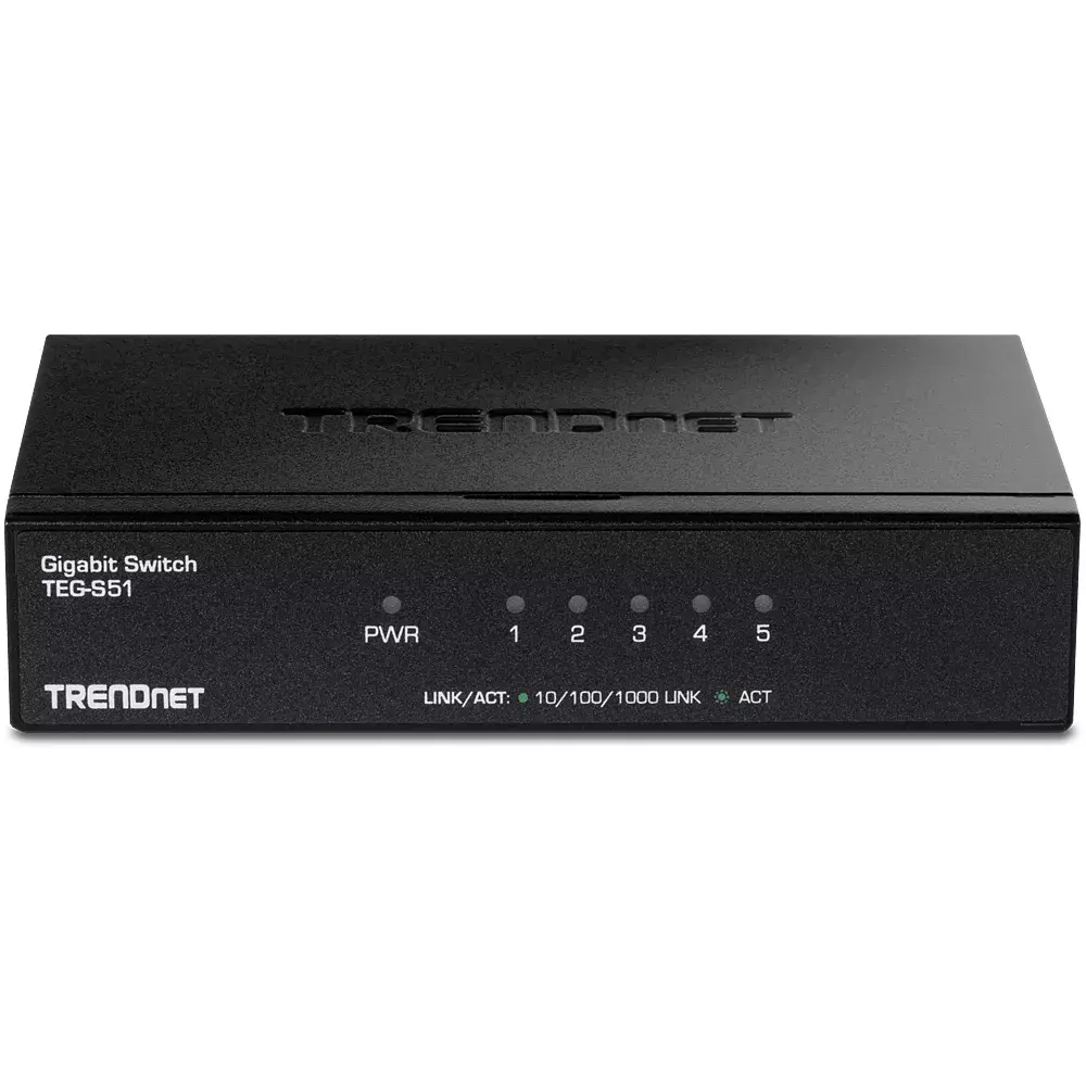 TRENDnet TEG-S51 Nemanāžēts gigabita pārslēdzējs Photo 2