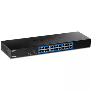 Tīkla slēdzis Trendnet TEG-S25 Gigabit Ethernet 24 porti Melns