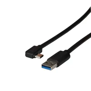 USB A to USB C cable EFB Elektronik EBUSBC-USBC5GAK.1 — 1 m, USB 3.2 Gen 1 (5 Gbit/s), black