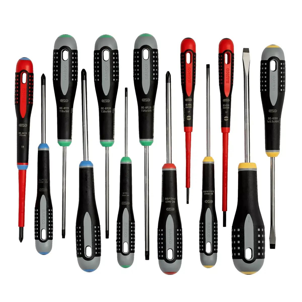 Manual screwdriver set Bahco BE-9875 Photo 2