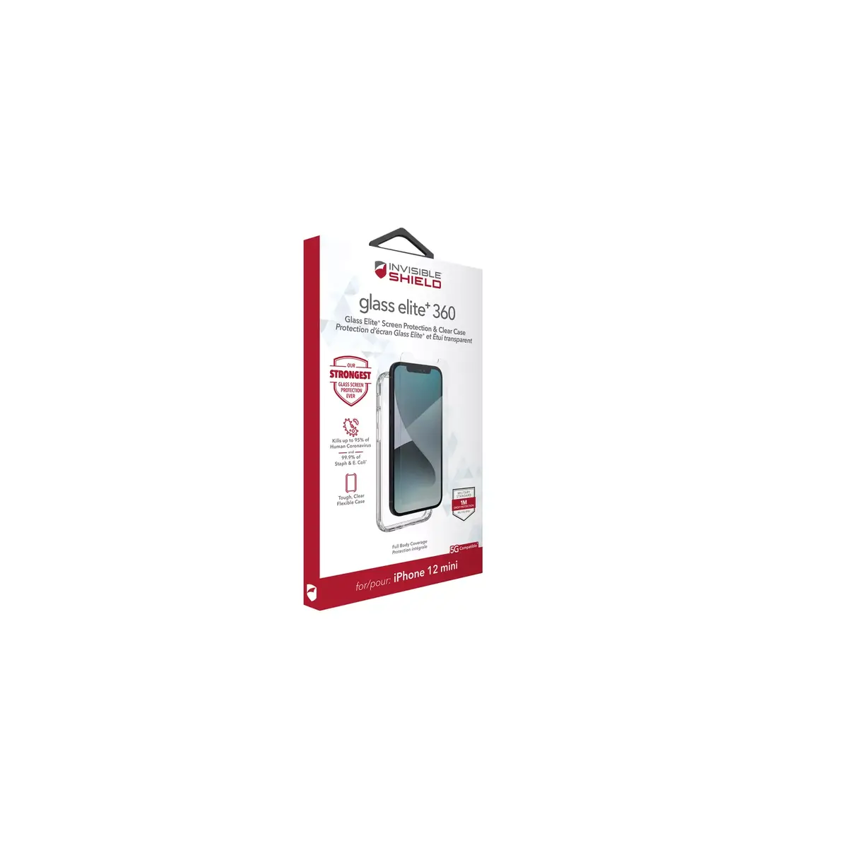 Screen protector Zagg InvisibleShield Glass Elite+ 360 iPhone 12 mini Photo 7