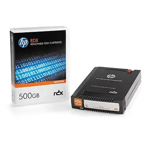 Blank LTO data tape HP Q2042A — 500 GB native capacity, 30 Gbit/s transfer, cartridge size 20.3 cm