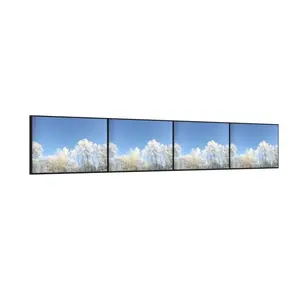 Wall mount HI ND Videorow landscape 4x43 for Samsung 43" displays VESA 200x200–400x400 max 60 kg, Grey