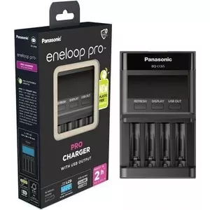 Зарядное устройство Panasonic ENELOOP Pro BQ-CC65E для аккумуляторов AA и AAA