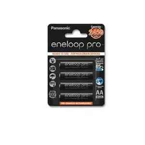 Перезаряжаемая батарея AA Panasonic BK-3HCCE/4BE NiMH 1.2 В 4 шт.