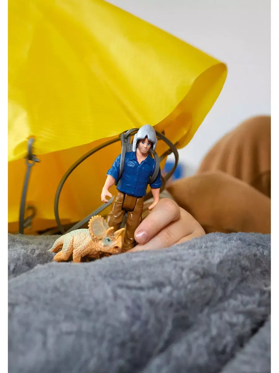 Schleich Динозавры Спасение с Парашютом 41471 Photo 2