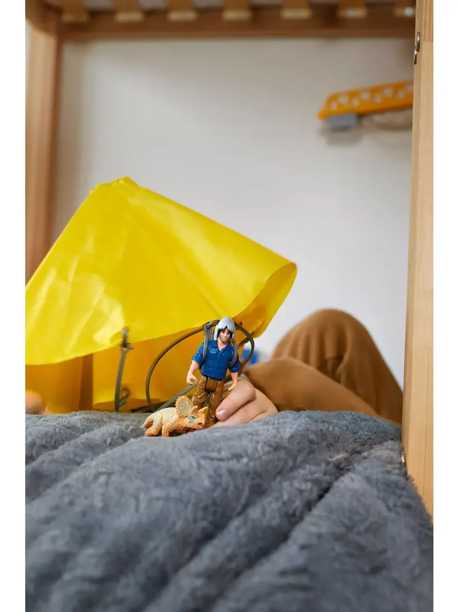 Schleich Динозавры Спасение с Парашютом 41471 Photo 4