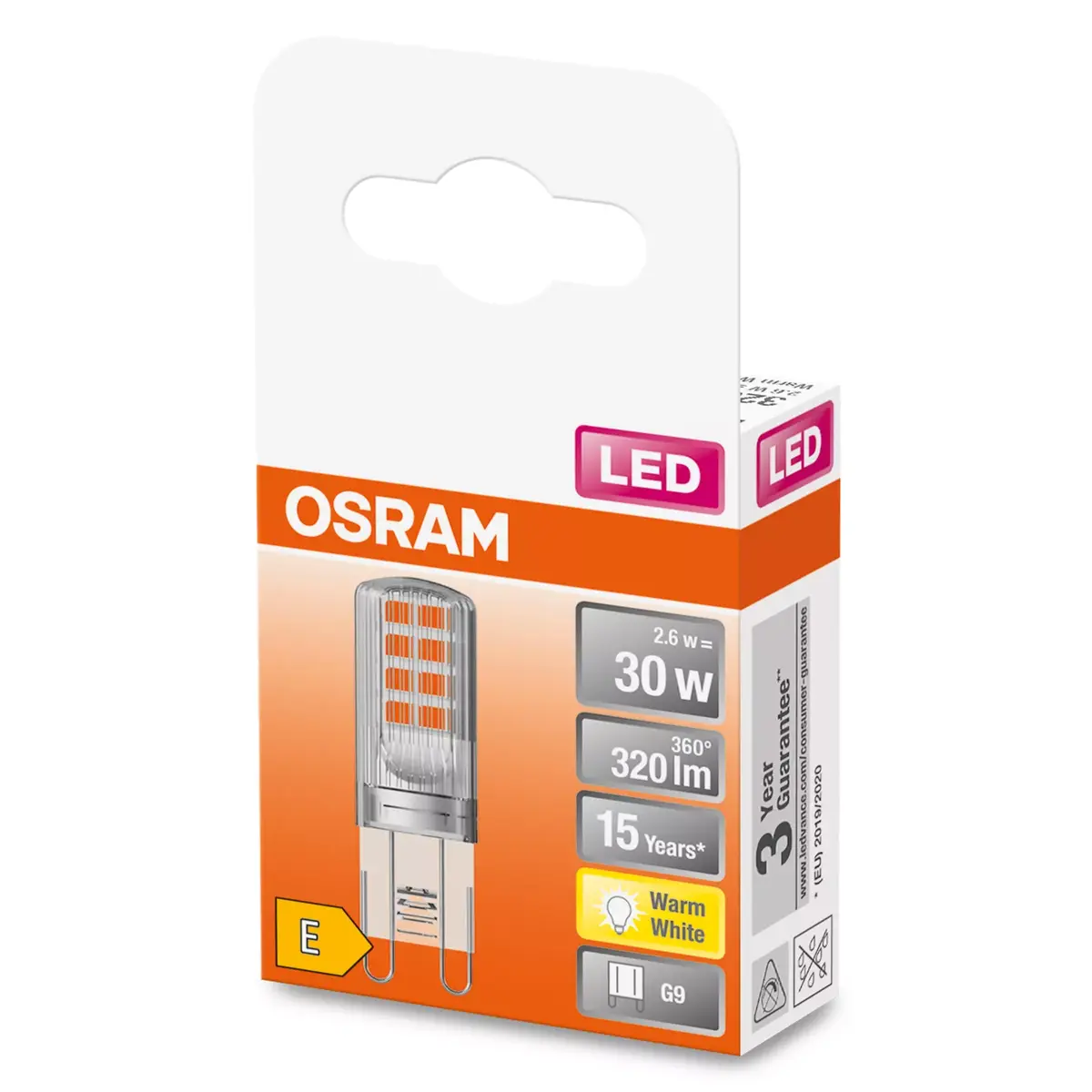 LED лампа Osram STAR 2.6 W G9 Photo 7