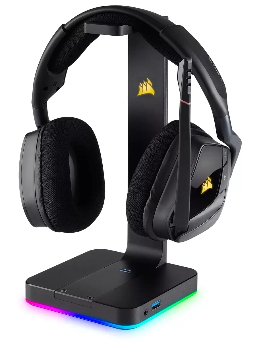 Austiņu statīvs Corsair ST100 RGB Premium Photo 2