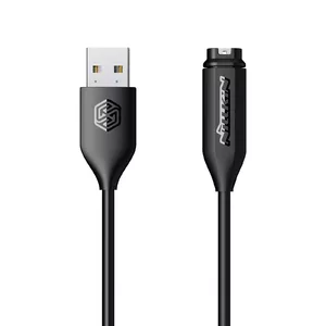 USB data and charging cable Nillkin for Garmin watch, black, 0.07 kg