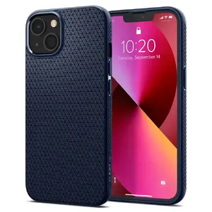 Viedtālruņa vāciņš Spigen ACS03520 Cover priekš Apple iPhone 13, TPU, der 15,5 cm (6,1") ekrānam, zils