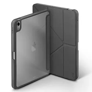 Protective case Uniq Moven for iPad Air 10.9 (2022/2020) — antimicrobial, charcoal gray